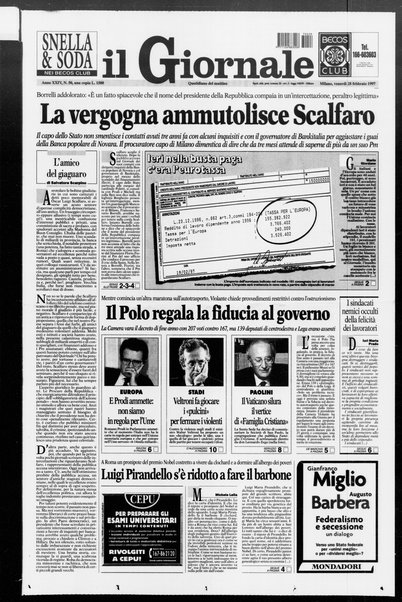 Il giornale : quotidiano del mattino